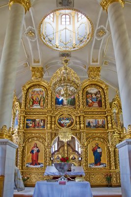 Gold screen, Ukrainian church, Cherkasy