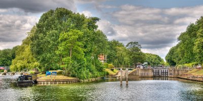 Boveney Lock, River Thames, Windsor