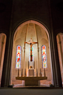 Altar & crucifix, Tibidabo, Barcelona