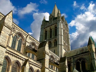 Main tower of Truro Cathedral, Cornwall