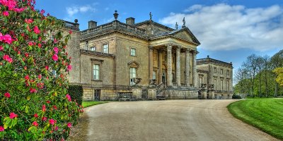 House and drive, Stourhead, Wiltshire