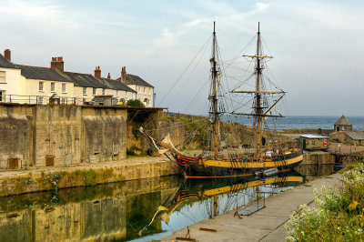 Old ship, Charlestown, Cornwall (3741)