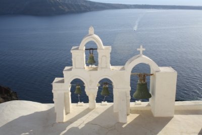 Oia Church  Water View