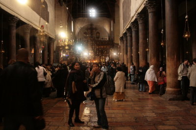 Basilique de la nativit - Bethlem, Nol 2008