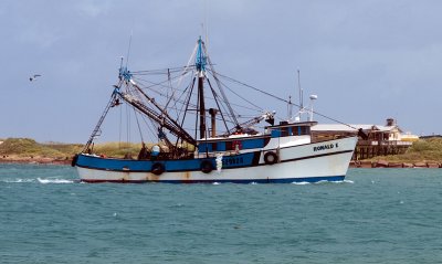 The Ronald E returns to Port