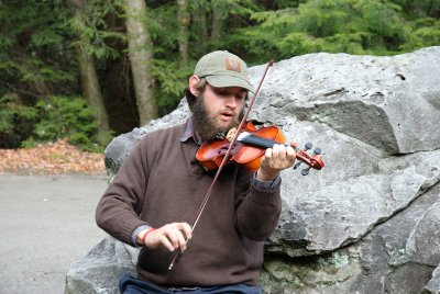 West Virginia mountain fiddler