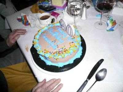 A masterpiece of a birthday cake