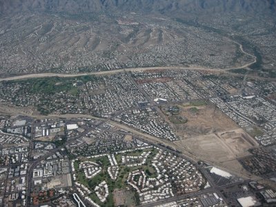 landing in Tucson