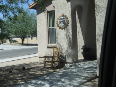 Our son's home in Tucson AZ.