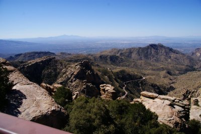 TUCSON IN THE DISTANCE.