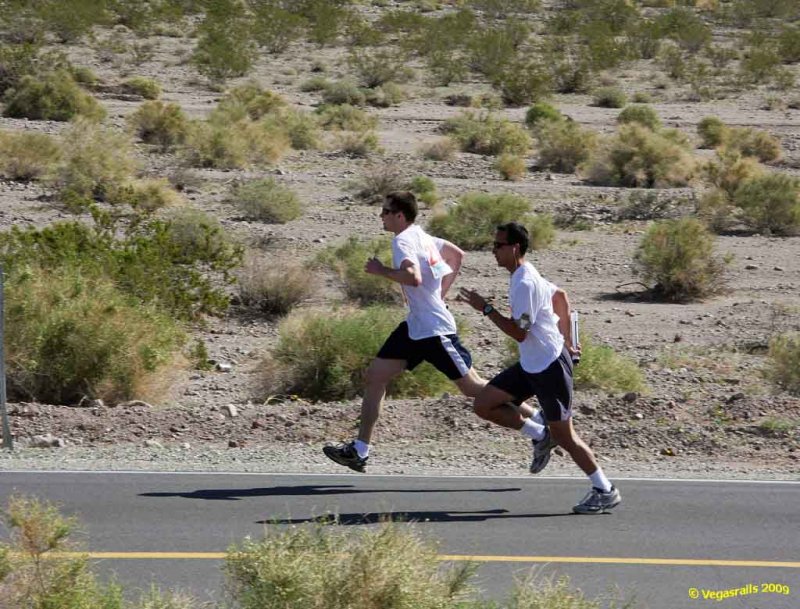 Two man race