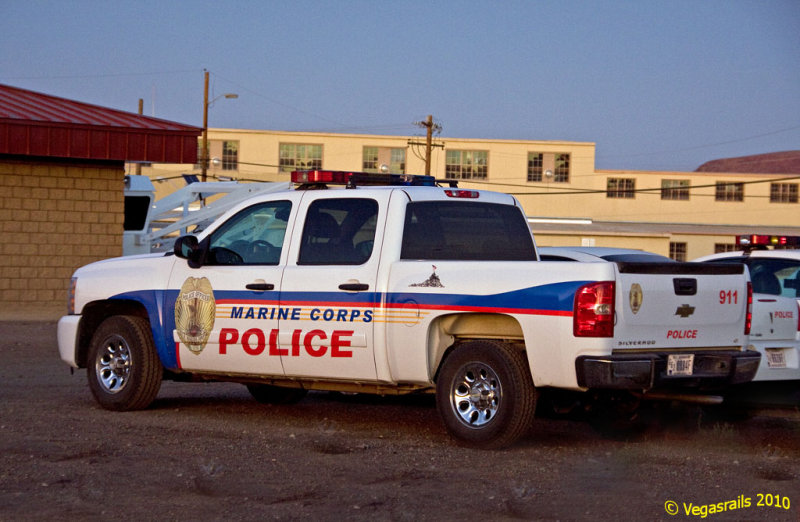 USMC Police Truck