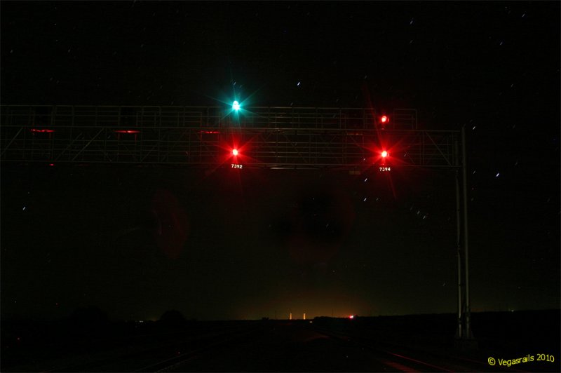 Signals at Daggett west end