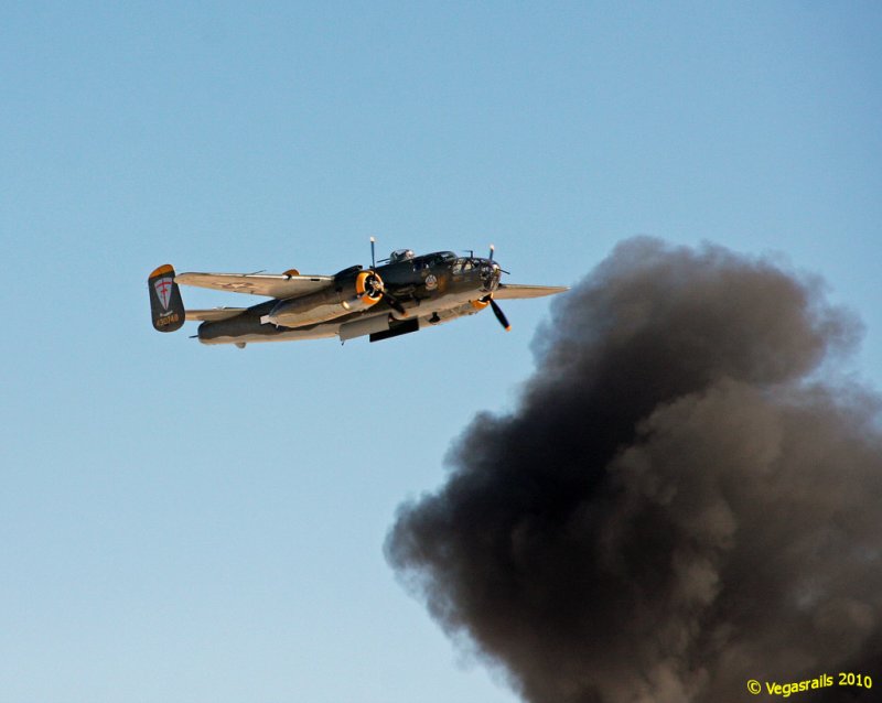 B-25 reenactment