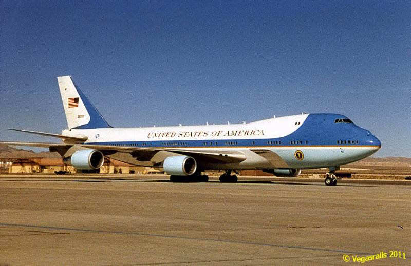Back up to Air Force one
