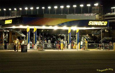 Nascar gas station
