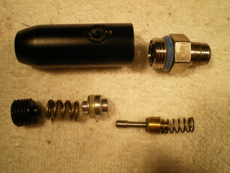 WGP Bullet exploded low pressure regulator (pic by Kmac)