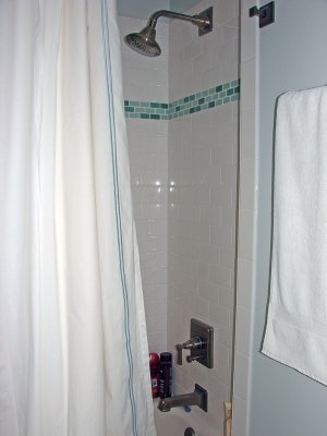 Shower redone