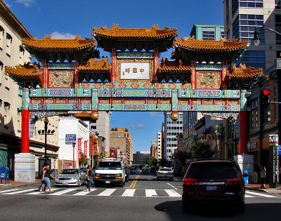 Chinatown gate refurbished