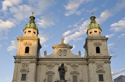 Salzburg Cathedral in sweet light