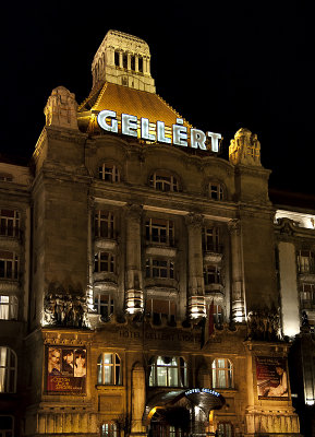 The famous Hotel Gellrt