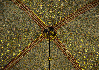 Ceiling, lower church