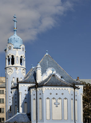 Church of St. Erzsbet (the Blue Church)