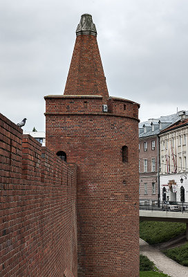 City walls and tower