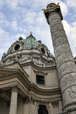 Karlskirche, detail