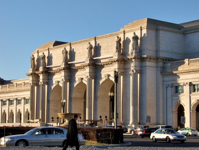 Union Station in sweet light