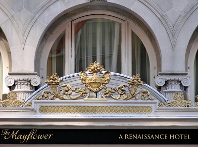 The historic Mayflower Hotel