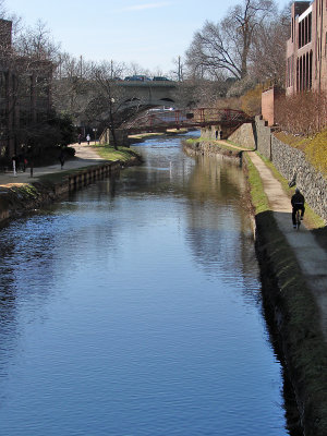 Sunday on (and over) C&O Canal