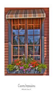 Whistle Stop Window