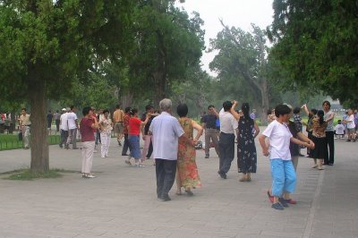 Beijing - dancing in the park