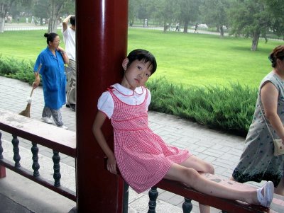 Beijing People's Park - little princess