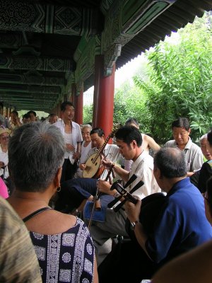 Beijing People's Park - Men's band