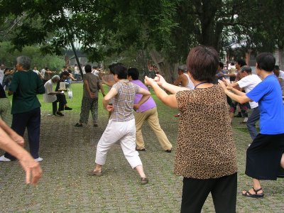 Beijing Peoples Park - Tai Chi