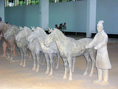 Xian - TC Warriors' life-size horses