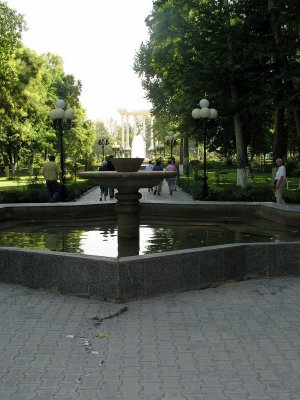 Fergana, Uzbekistan - a lovely park