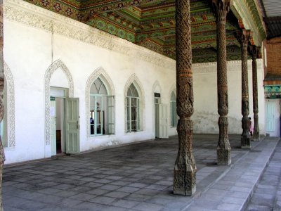 Kokand Mosque... Kokand was a Silk Road trade center in the 15th Century