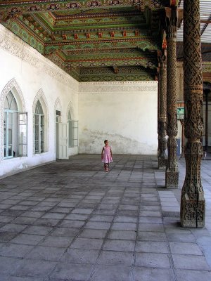 Young girl - Kokand Mosque cloister
