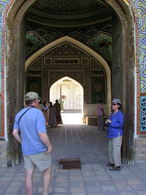 Kokand Palace arches