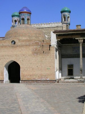 Kokand Palace - hammam entrance