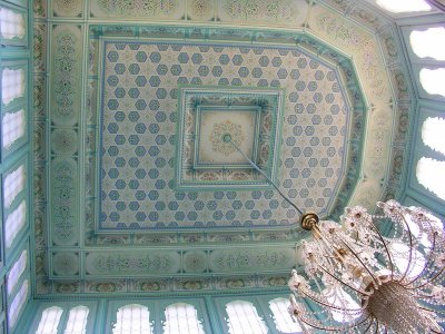 Tashkent library - ceiling detail
