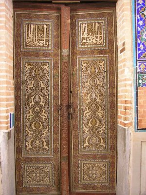 Ornate doors - masolum complex