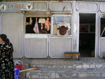 Bukhara - meat shop