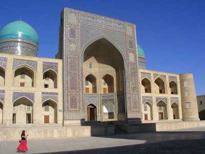 Bukhara - beautifully restored medrassa