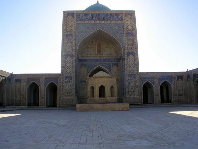 Bukhara - courtyard of medrassa