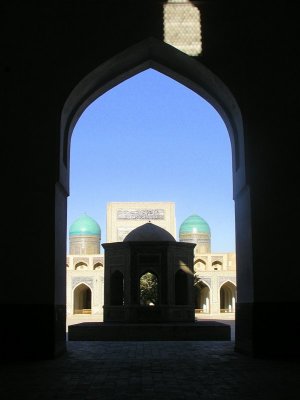 Bukhara - courtyard of medrassa