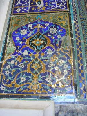 Bukhara - medrassa interior detail